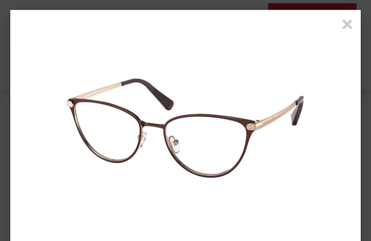 Michael Kors Cairo Cateye Glasses 2