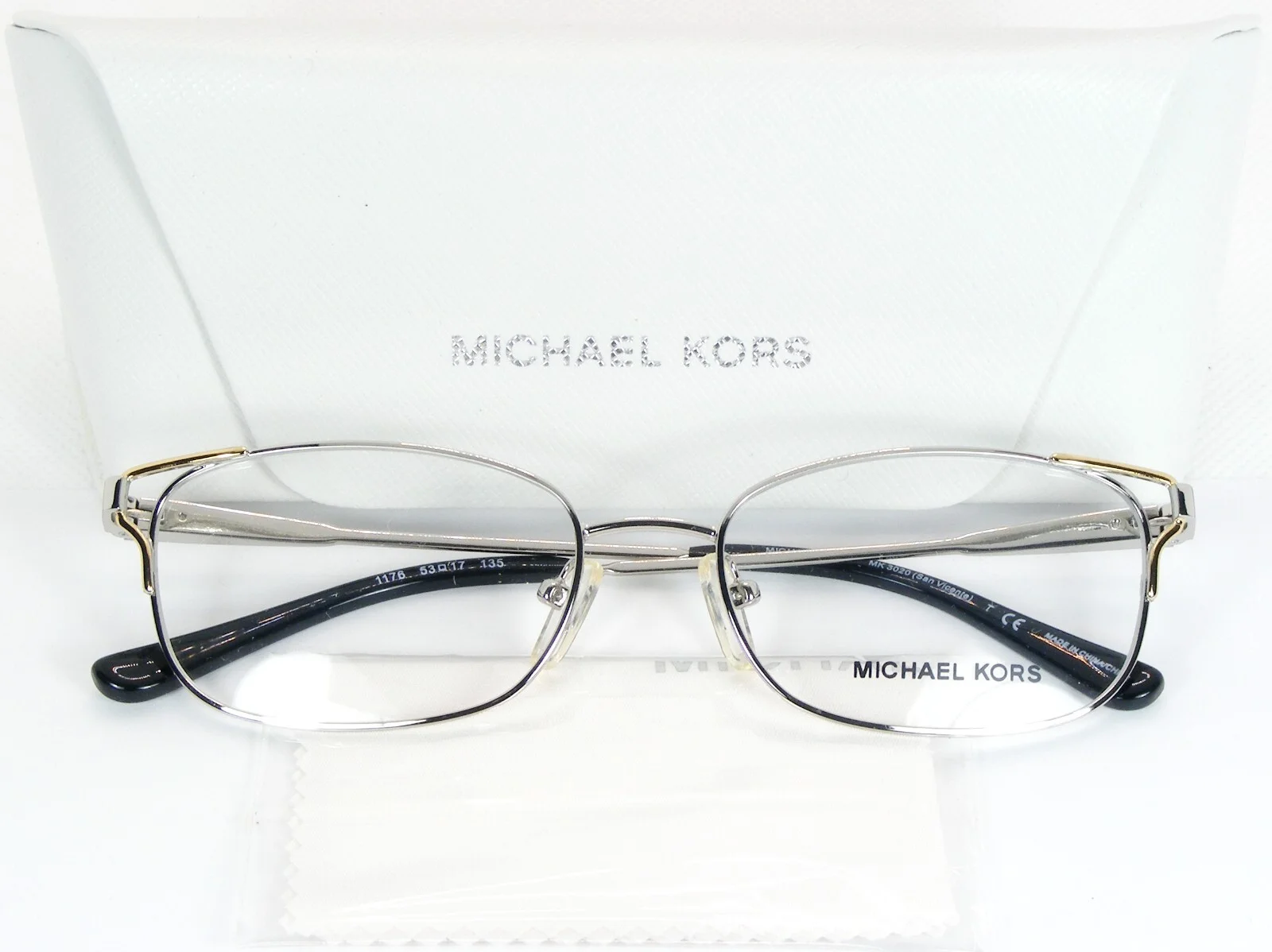 Michael Kors Eyeglasses Frames MK4032 Rania III 3169 Tiger Tortoise 49-17-135 3