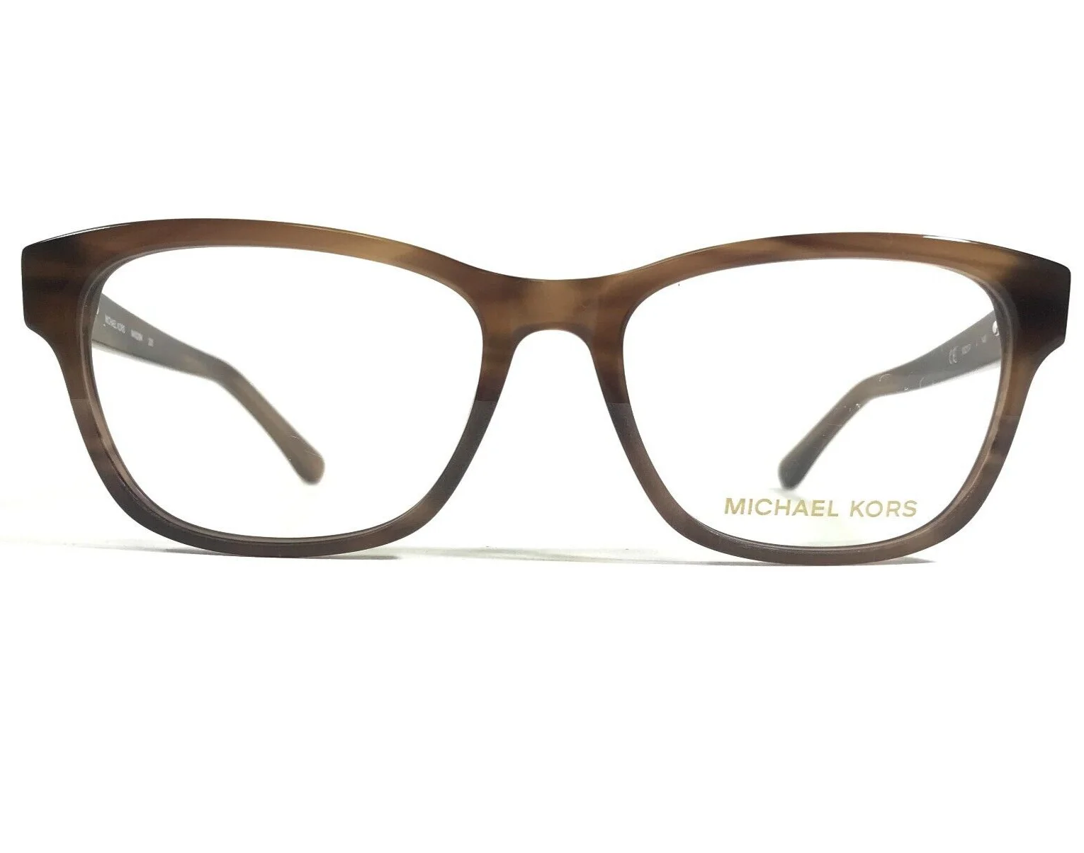 Michael Kors Eyeglasses Frames MK829M 226 Brown Square Full Rim 53-17-140