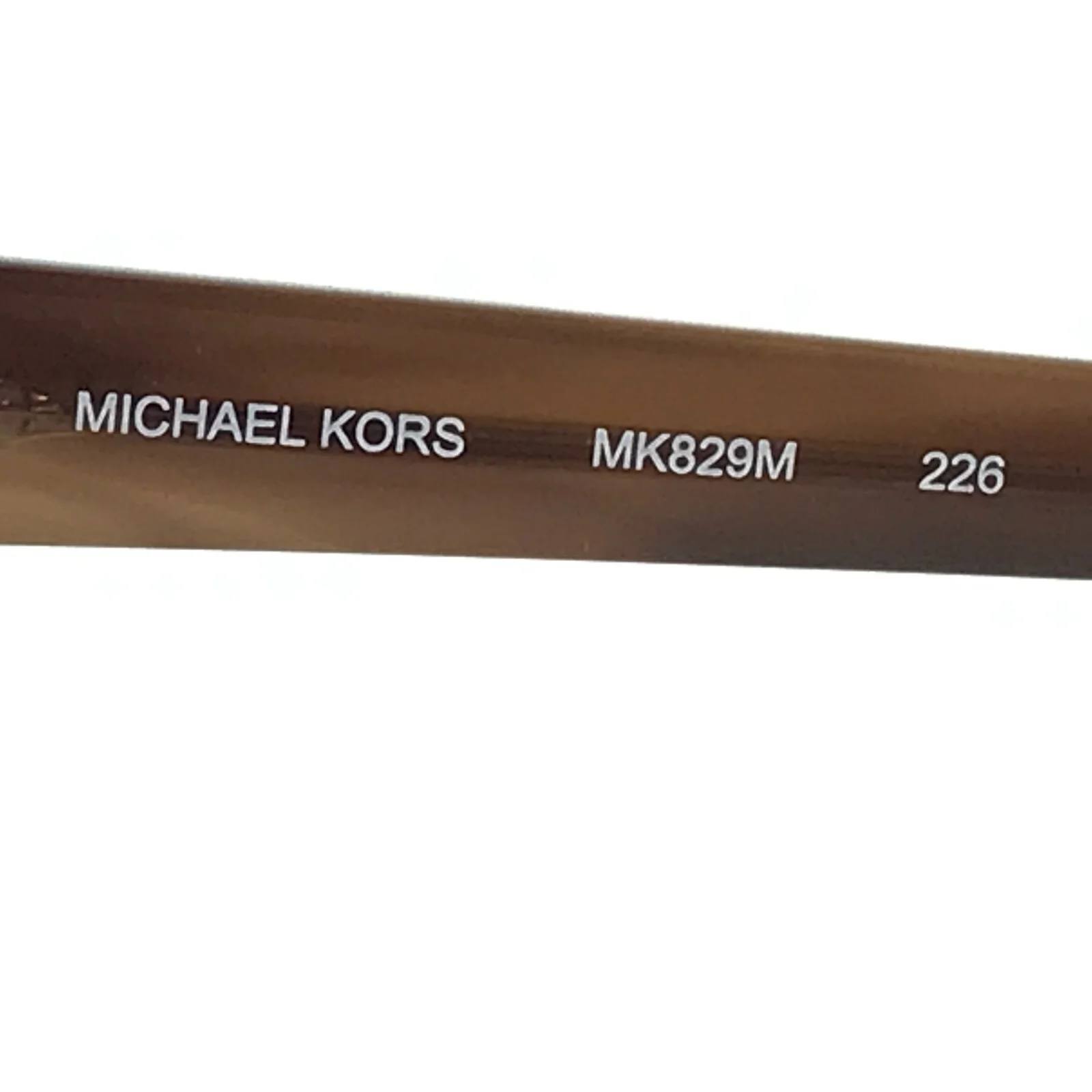 Michael Kors Eyeglasses Frames MK829M 226 Brown Square Full Rim 53-17-140 2
