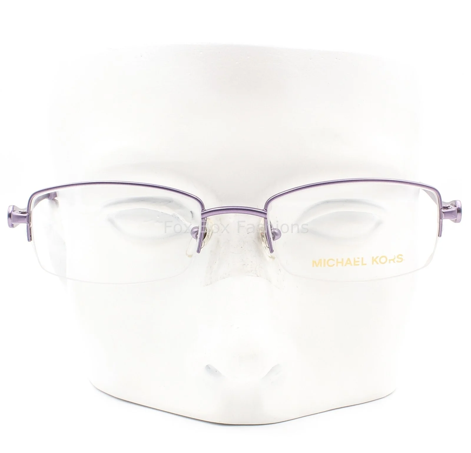 Michael Kors MK 157 506 Eyeglasses Glasses Matte Purple & Brown 49mm Small 3