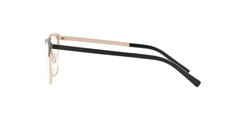 Michael Kors MK3012 Adrianna Iv Prescription Eyewear Frames, Matte Black/Rose Gold/Demo Lens, 51 mm 4