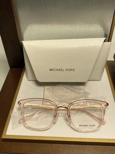 Michael Kors MK3032 3417 Eyeglasses Women Pink Square 51-19-140 mm New