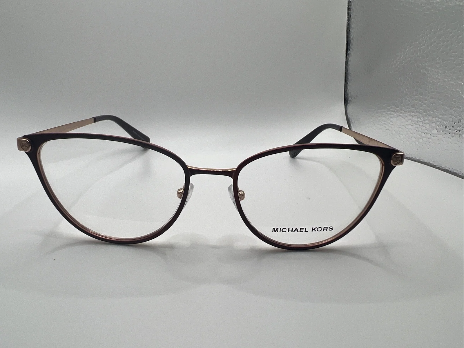 Michael KORS MK3049 1213 52/17 140 Burg/Rose Gold Men’s Eyeglass Frames KK29