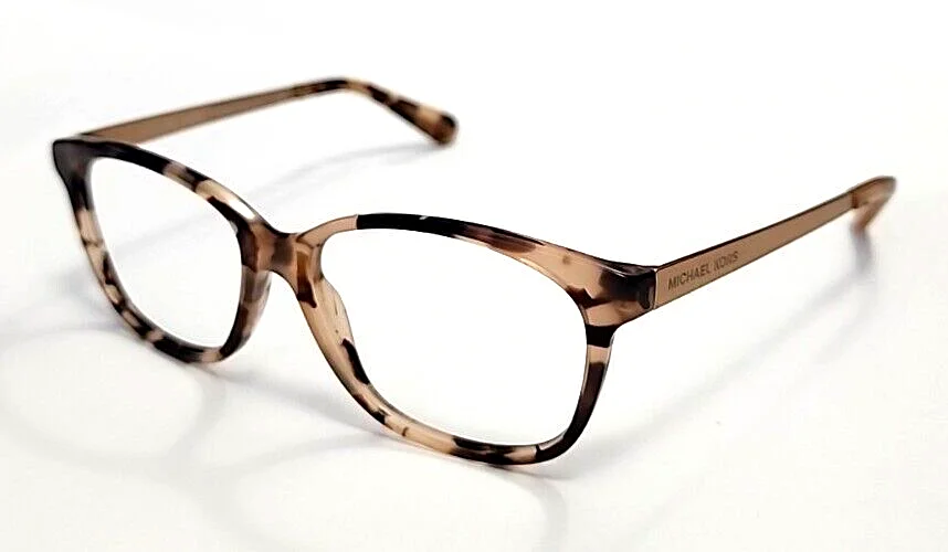 Michael Kors MK4035 3205 Ambrosine Pink Tortoise Oval Eyeglasses Frame 53-15 135