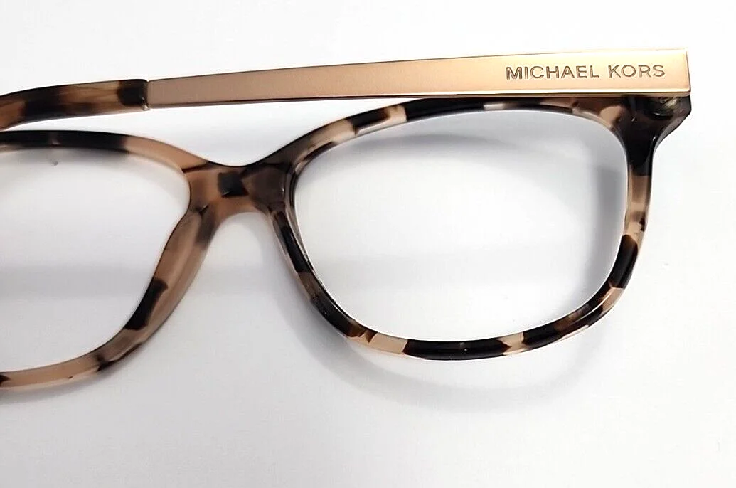 Michael Kors MK4035 3205 Ambrosine Pink Tortoise Oval Eyeglasses Frame 53-15 135 4