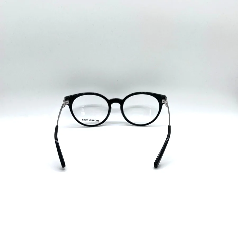 Michael Kors MK4048 3163 Eyeglasses Frame 51 19 135 Black Round Acetate Women 2