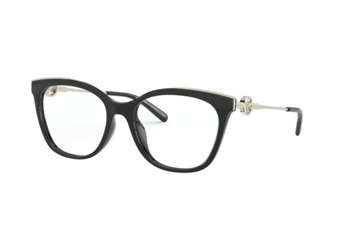 Michael Kors MK4048 3163 Eyeglasses Frame 51 19 135 Black Round Acetate Women 3