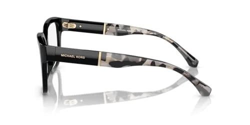 Michael Kors MK4112 Polanco Prescription Eyewear Frames, Black/Demo Lens, 54 mm 3