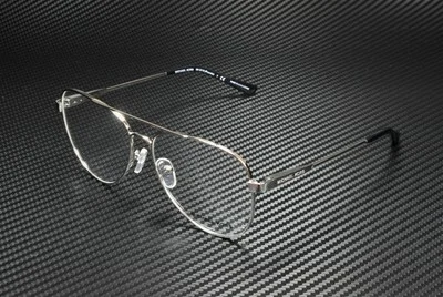 MICHAEL KORS Procida MK3019 1118 Silver Demo Lens 56 mm Men