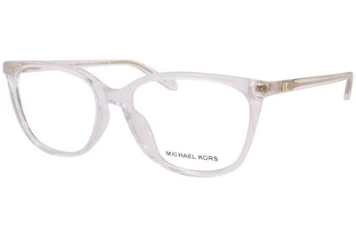 Michael Kors Santa-Clara MK4067U 3015 Eyeglasses Clear/Gold Optical Frame 55mm