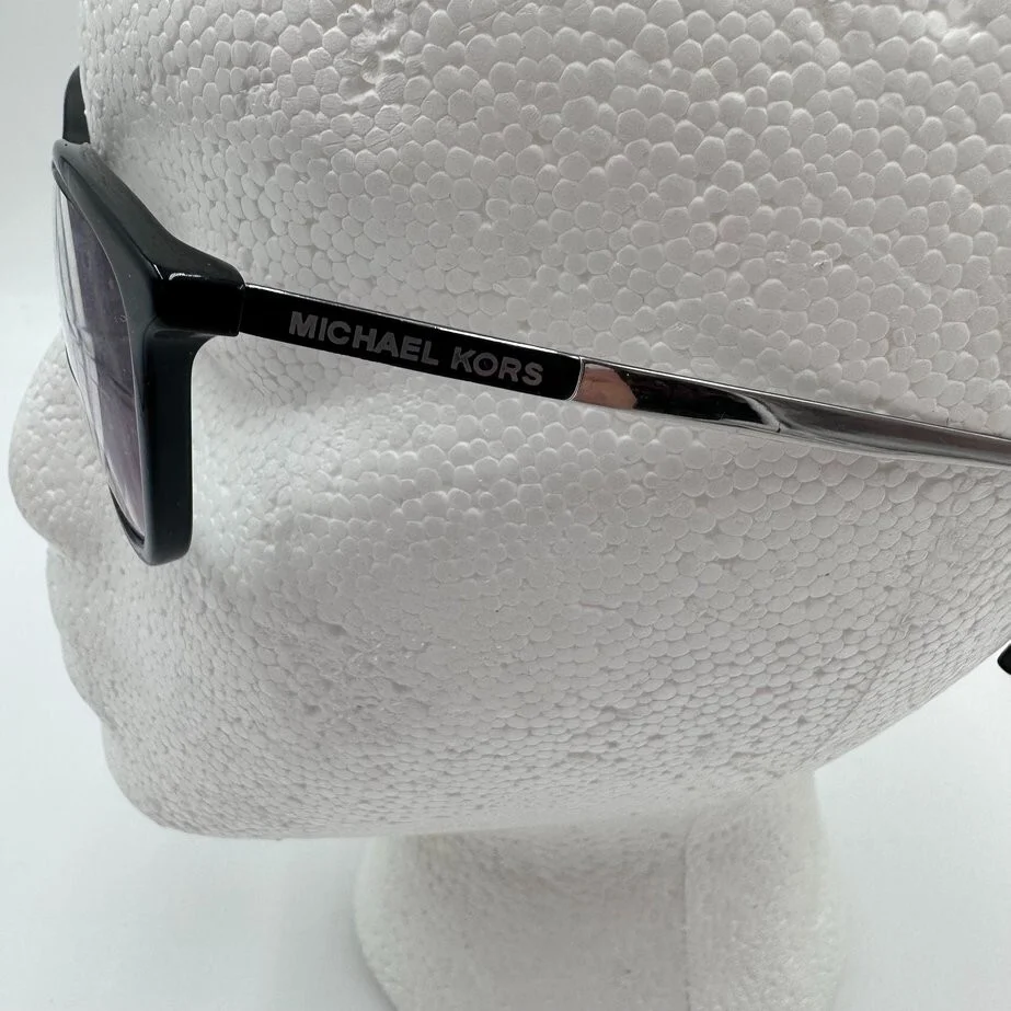 Michael Kors Vivianna II Mens Eyeglass Frames Black Silver Tone For Prescription 2